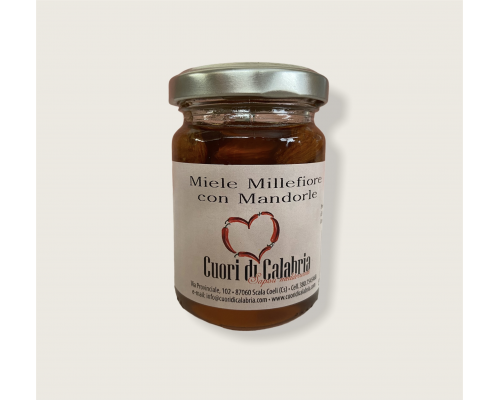 Miele millefiori con mandorle