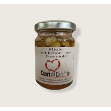 Miele millefiori con nocciole