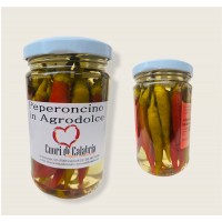 Peperoncini interi in agrodolce