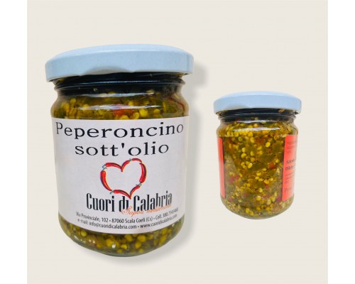 Peperoncino tritato sott'olio